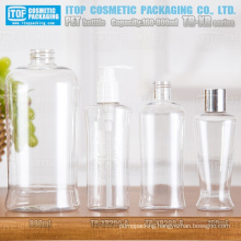 TB-XR Series 160ml 200ml and 800ml single layer multi usage good quality unique oval shape clear plastic pet bottle